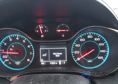 2017 Chevrolet Cruze Lt Auto из США, поврежденный, VIN 3G1BE6SM5HS508541